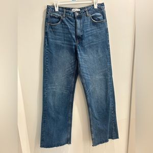 Zara wide leg jeans, women’s size 8